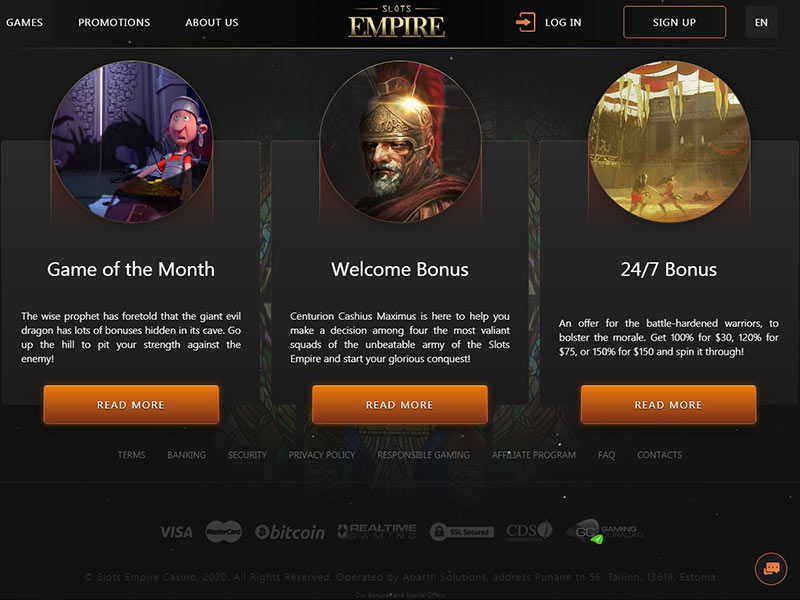 Slots empire bonus codes